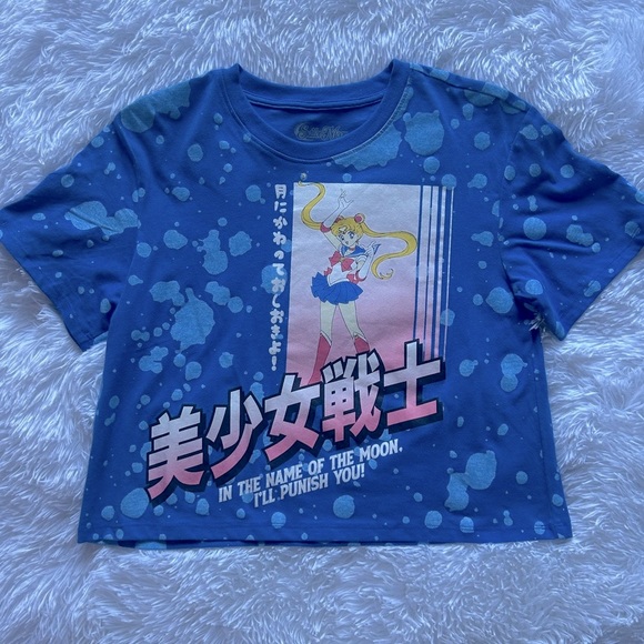 Blue Graphic Women's Tee - Picture 1 of 6